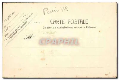 Paryż — Katedra Notre-Dame — n° 5166 — Rewers