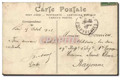 Bois de Boulogne — O Chalet de la Croix-Catelan — ND Pbot — Verso