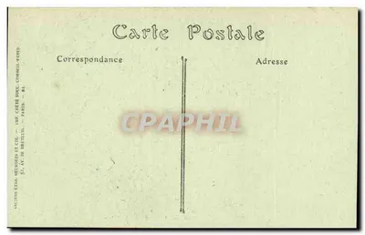 PARIS — Sorbonna, Dziedziniec Uniwersytetu — Jnot, n° 648 — Rewers