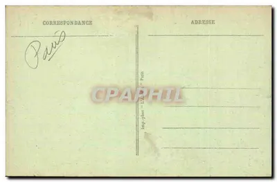 Palais du Luxembourg — Parijs — uitgever L'ABELLE — Achterkant