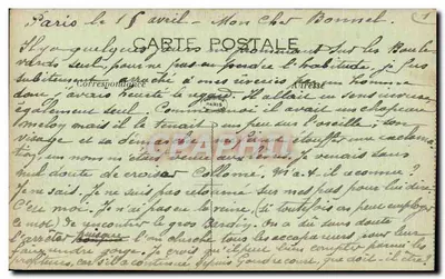 Paris — A Coluna Vendôme — A Ideia — Verso