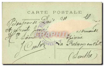 Paris — Estação da Est — T. M. K. — Verso