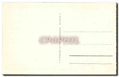 Le Puy - Fachada principal de la Catedral (siglo XII) — editor Allectiand des Arts Décoratifs — Reverso