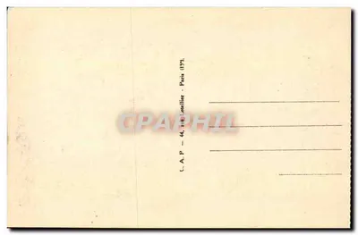 Nemours — Le Grand Pont vu du Château — LL.3 — Verso
