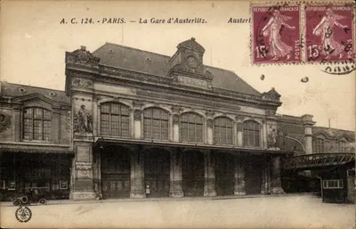 Paris — A Estação de Austerlitz — A.C. 124