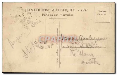 Paryż — Gare de Lyon — Les Éditions Artistiques - LIP — Rewers