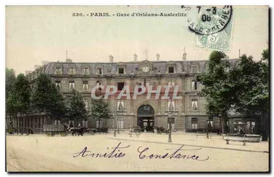 Estação de Orleans-Austerlitz — Paris — editor: Paris, n° 530