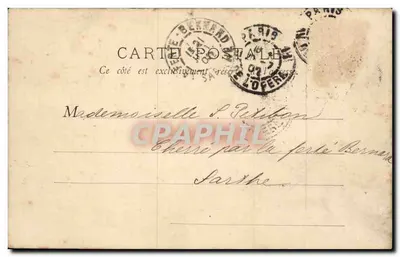 Hôtel des Invalides — Paryż — B.F. Paris, n°87 — Rewers