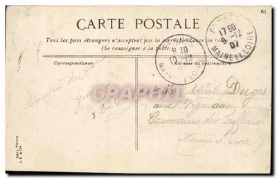 PARIS - L'Institut de France — editore Aqua-Photo L.V. & Cie — Verso
