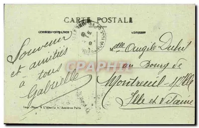 Paryż — Las Boulogne - Bagatelle - La Roseraie — Róże z Malmaison — L. Aubelle — Rewers