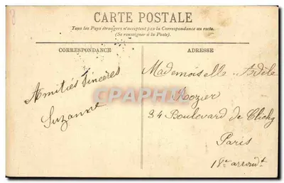 Paris — Entrada do Élysée — LL. — n° 561 — Verso