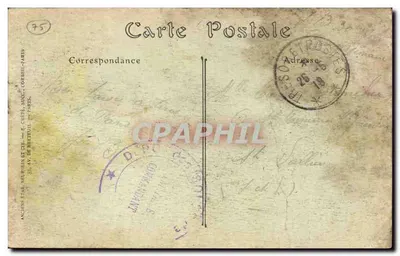 Paris — A Avenida do Bois-de-Boulogne — ND Hot, n° 372 — Verso