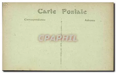 Kominek z drewna rzeźbionego — okres Régence, XVIII wiek — Muzeum Sztuki Dekoracyjnej — ND. PHOT. — n° 69 — Rewers