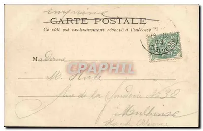 Paryż — Faculté de Droit — L. F. & Cie, wyd. Angoujême-Paris — Rewers