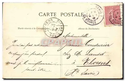 Paryż - Place de la Concorde — G.I. n°216 — Rewers