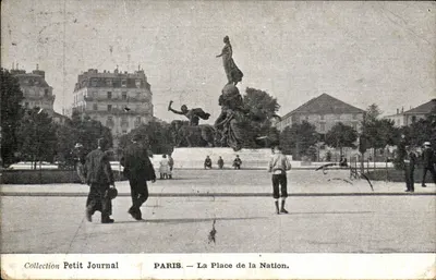 Paris — A Place de la Nation — Coleção Petit Journal