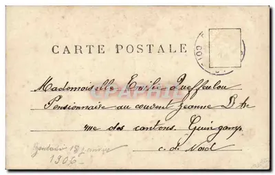 Jeanne wraca z pola — Życie na polu — Sérganie ph. F.K. — Rewers
