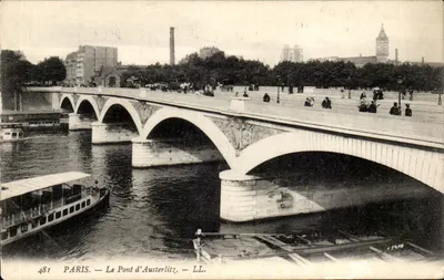 Paris — O Ponte d'Austerlitz — LL. n° 481