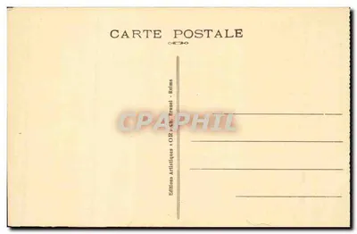 Capela da Reconhecimento da Marne — Dormans — Éditions Artistiques OR Branel — Verso