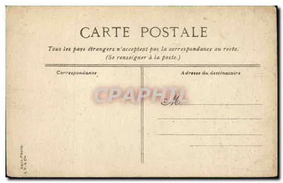 Parque de Montsouris — Vista sobre o Châlet — L.V.A.C. n° 688 — Verso