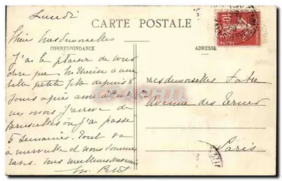 Parigi - La Facoltà di Medicina — n. 99 — Verso