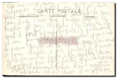 Lourdes — VIIe Station van het Kruisweg — Sireygeol, uitgever, Lourdes, n°58 — Achterkant