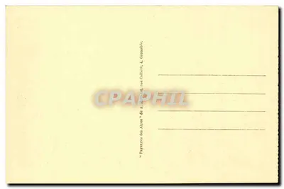 Grenoble — Le Téléférique de la Bastille, l'Isère et Sainte-Marie — série 6.083 — Verso