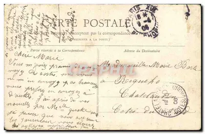 Plaats van de Republiek — Parijs — Collectie Petit Journal — Achterkant