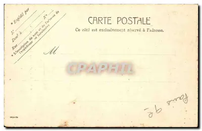 Paris — A Igreja da Trindade — editor não identificado, número de série 5022 — Verso