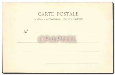 PARIS — Monument Alphand — B. F., Paris, n° 163 — Verso