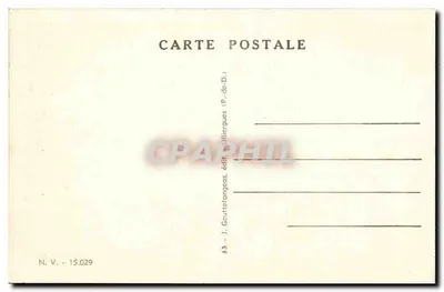 Vichy — Plac Victor-Hugo, Aleja Wilsona i Ulica Georges-Clemenceau — J. Gouttieranges, wyd. Olliergues — Rewers