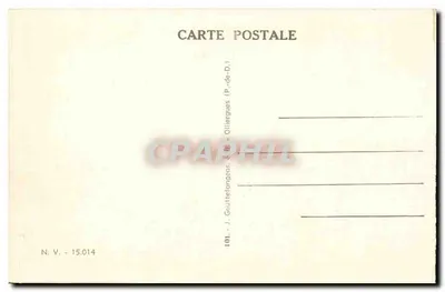 Vichy — Ustanowienie termalne pierwszej klasy — J. Gautretanges & Cie — Rewers