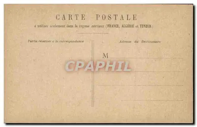 Paryż - Gare Saint-Lazare — widok budynku z zegarem i tłumem — wydawca nieznany — Rewers