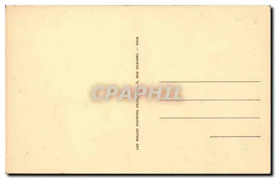 Cannes — Kasyno i Wzgórze Chevalier — Cap — Rewers