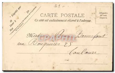 Luchon — Gouffre d'Enfer — V.P. Paris Nr 34 — Rewers
