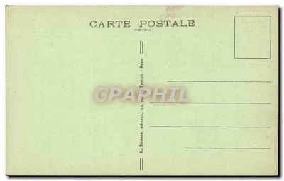 Paryż (8e) — Arc de Triomphe de l'Étoile — L. Boisseau, wydawca, 50, rue du Temple - Paryż — Rewers