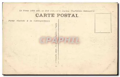 Paryż — Les Tuileries, Arc de Triomphe du Carrousel i Statua Paryża 1914-1918, autorstwa Bartholomé — Rewers