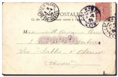 Paryż — Mały Pałac Sztuk — B. F. Paryż, nr 169 — Rewers