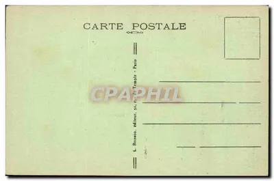 Paris - Porta Saint-Denis — editor L. Bousson, n° 302 — Verso