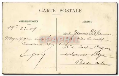 Paryż - Aleja Champs-Élysées — Arc de Triomphe — wydawca Paryż, n° 126 — Rewers