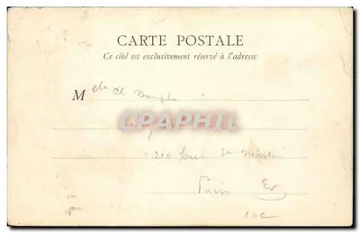 PARIS — Rue de Castiglione — B.E. PARIS, n°33 — Rewers