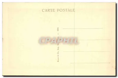 Museu de Cluny — Estátua de Santa Bárbara — Editor Braun & Cie, Paris, n° 36 — Verso