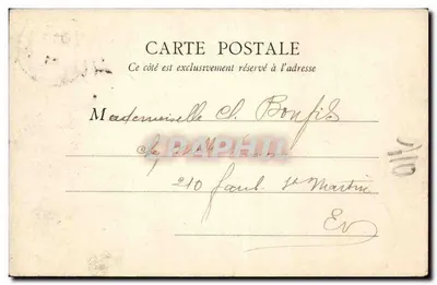 PARIS — Mały Pałac Sztuki — B. F. A. Liris, nr 169 — Rewers