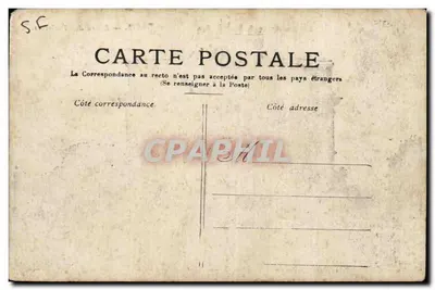 Paryż — Arc de Triomphe Tuileries — wydawca nieznany — Rewers