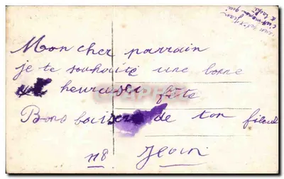 Bambino in costume festivo — Bonne Pétite — DK — Verso