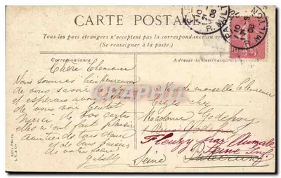 PARYŻ - Ogród Pałacu Royal — animowany widok z fontanną i statuą — wydawca Agota-Photo L.Y. & Co — Rewers