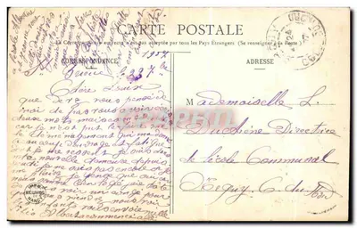 Escenas infantiles — Edición Bergeret — n°3 — Reverso