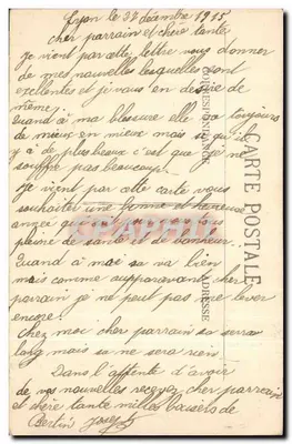 LYON — Place Bellecour y Coteau de Fourvière — E.R. n°35 — Reverso