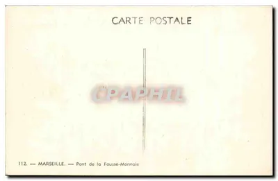Marselha — Ponte da Falsa Moeda — 112 — Verso
