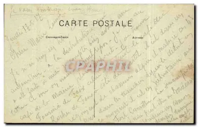 LYON — Place du Pont, Cours Gambetta i de la Liberté — E. R. — Rewers